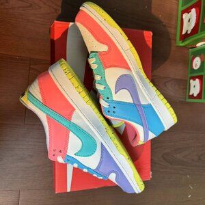 Nike Dunk Low SE Easter Candy Women's Size 8.5